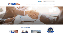 Desktop Screenshot of medval.com